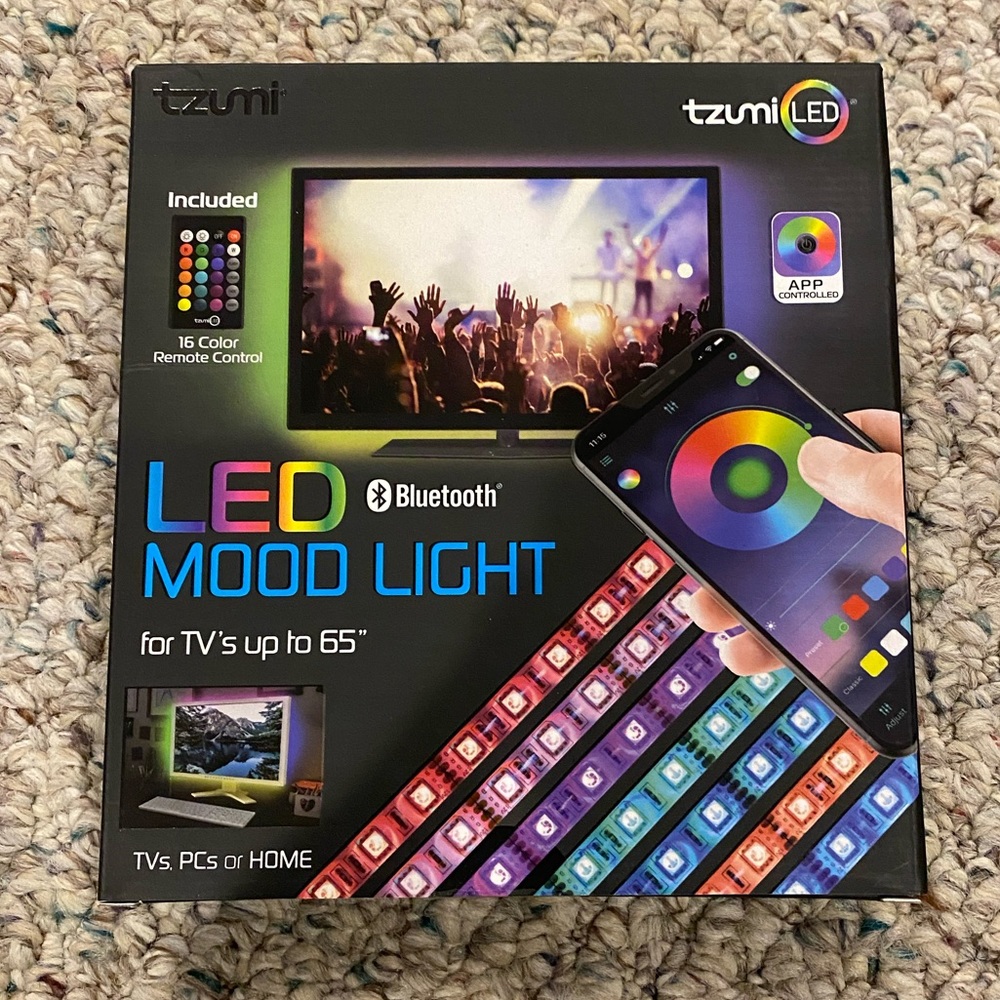 tv background led lights